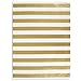 Flexicore Packaging Gold Striped Gift Wrap Tissue Paper Size: 20 Inch X 30 Inch | Count: 24 Sheets | Color: Gold Striped