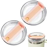 EXQUILEG 40 OZ Tumbler Lids Fit for Stanley