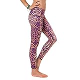 Teeki Purple Awakening Hot Pant Yoga Leggings (Small)