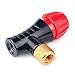 Hypercon Red Zeppelin CO2 Bike Inflator, Portable, Quick and Easy, Presta and Schrader Valve Head Compatible, Bicycle Tire Pump for Road and Mountain Bikes, Works with Any Threaded Cartridges