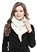 Bellady Unisex Winter Thick Chunky Cable Knit Twist Scarf Warm Shawl
