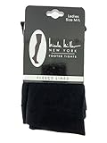 Nicole Miller Fleece Lined Plush Footed Tights Extra Warm - Assorted Colors