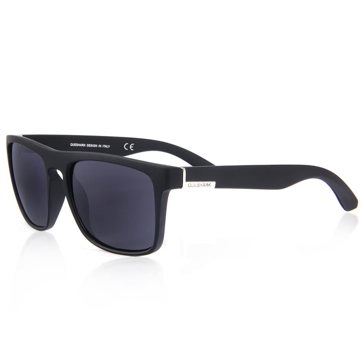 Queshark Polarised Sunglasses Classic Style Retro Sun Shades Eye Glasses UV400 Protection Unisex For Men Women Golf Cycling Sports Fishing Travel