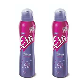 Eva Pack Of Two Urban Fantasy Deodorant Spray For Women