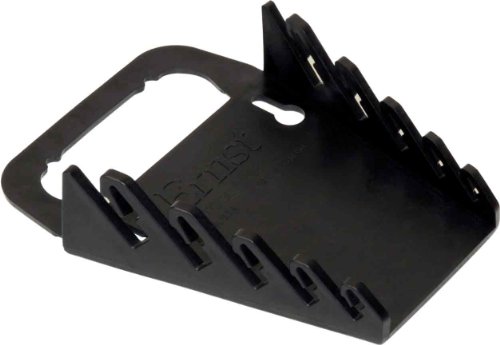 Ernst Manufacturing Gripper Wrench Organizer, 5 Tool, Black