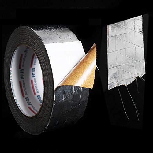 Westspark FiberGlass Reinforced Aluminum foil Tape, 2 inch 82ft