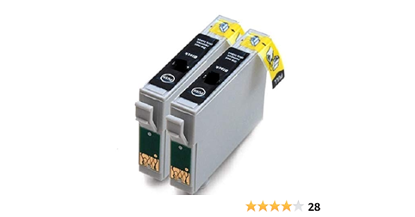 Cartuchos de tinta compatibles para Epson XP-2100, XP-2105, XP-3100, XP-3105,  XP-4100, XP-4105, wf-2810DWF, wf-2830DWF, wf-2835DWF, wf-2850DWF 603Xlbk  18,2 ml Starfish (2 unidades), color negro : Amazon.es: Informática