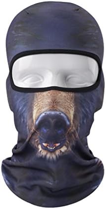 VERTAST Balaclava Face Mask, 2017 New Design 3D Animal Active Full Face Mask for Skiing Cycling Motorcycling Helmet Liner Hiking Camping Neck Warmer