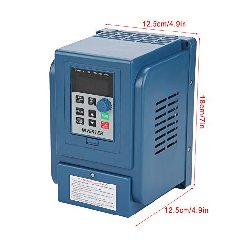 VFD - 1PC AC 380V 1.5kW 4A Variable Frequency Drive VFD 3 Phase Speed Controller Inverter Motor - Thumbnail 5