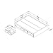 South Shore Ulysses Mates Bed with 3 Drawers, Full 54-inch, Blueberry