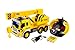 Toy RC Construction Truck w/ Crane Car Remote Control Crane 4CH Vehicle w/ USB charger (Rechargeable Batteries)