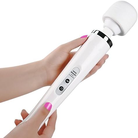 ZAendote Electric Wand Massager with More 10 Speeds Mode Wireless USB Rechargeable