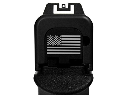 for Glock Back Plate 43 G43 9mm ONLY Black NDZ - Lacrosse Sticks Crossed - Thumbnail 3