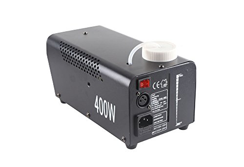 Led Fog Machine,400w Smoke Machine, With 3x1w Bule Led,Wireless Remote Control,Use For Disco, Ballroom, KTV, Bar,Club, Party, Wedding - Thumbnail 3