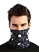 Tough Headwear Neck Warmer - Winter Fleece Neck Gaiter & Fleece Neck Warmer - Ski Gaiter for Men - Reversible Neck Gaiter