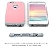 AILUN Phone Case for iPhone 6s iPhone 6 Soft Interior Silicone Bumper Hard Shell Solid PC Back Shock-Absorption Skid-Proof Anti-Scratch Hybrid Dual Layer Slim Cover Pink