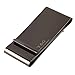 Y&G MC1043 Black Mirror Stainless Steel Triple Folding Money Clip Formal Wear