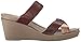 Crocs Women's Leigh-Ann Leather Wedge Sandal