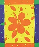 Flower Power, Velour Towel for Two, Beach Blanket 58