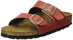 Birkenstock Women's Arizona Sandal, Shiny Python