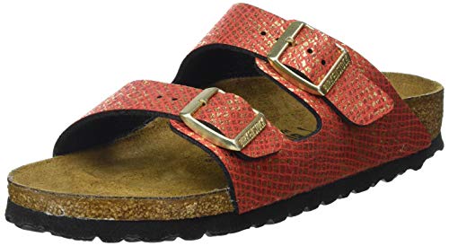 Birkenstock Women's Arizona Sandal, Shiny Python