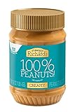 Crazy Richard's All Natural Creamy Peanut Butter, 100% Peanuts, Non-GMO, Gluten-Free, Vegan, 16 Ounce Jar