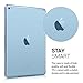 kwmobile Crystal Case for Apple iPad Air 2 - TPU Silicone Smart Cover Compatible Protective Cover - Blue/Transparent