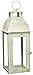 Gifts & Decor Home Garden Distressed Ivory Candleholder Lantern Stand