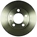 BOSCH 53011381 QuietCast Premium Disc Brake Rotor - Compatible With Select Audi TT; Volkswagen Beetle, Golf, Jetta; REAR - Single