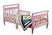 Dream On Me Classic Sleigh Toddler Bed, Blush Pink