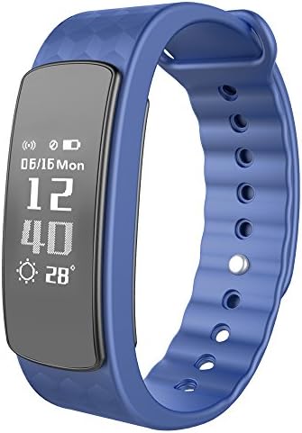 Scomas Fitness Activity Tracker Waterproof Smart Band (GRAY)