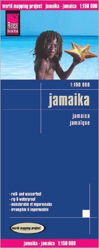 Jamaica 1:150,000 Travel Map, waterproof, GPS-compatible REISE by Reise Knowhow (2012-12-10) by (Map)