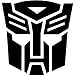 TRANSFORMERS AUTOBOT - Car, Truck, Notebook, Vinyl Decal Sticker #1036 | Vinyl Color: Black