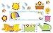 Carson Dellosa | Spring Mini Bulletin Board Set | 48pcs primary