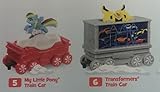 Mcdonalds 2017 HOLIDAY EXPRESS - #5 MY LITTLE PONY TRAIN CAR & #6 TRANSFORMERS TRAIN CAR