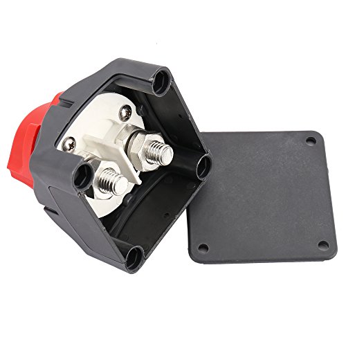 WarmCare 12V/24V Battery Switch Master Isolator Cut On/Off Disconnect Switch for RV Battery Marine Boat Car Vehicle Waterproof - Thumbnail 3