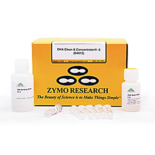 Zymo Research D4003 DNA Clean & Concentrator5 Kit with