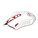 Redragon M901 Gaming Mouse, Wired MMO RGB LED Backlit Computer Mice, 24000 DPI, Perdition, with Weight Tuning Set & 18 Programmable Buttons for Windows PC Gaming (White) primary