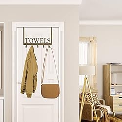 Towel Hooks for Bathroom Over the Door Hooks Wall