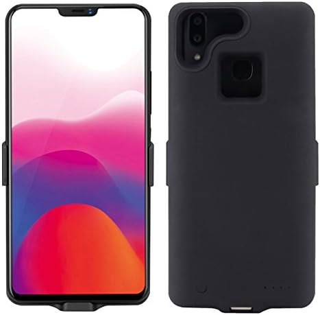 Vivo X21 Battery CaseWendapai Power Juice Bank Portable Charger juice Power Bank Battery Backup Charging case compatible with Vivo X21 (Black)
