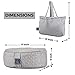 Unique Wellness Buckwheat Meditation Cushion (17”x13”6”), Meditation Pillows for Sitting On Floor, Yoga Cushion for Women and Men, Tote Bag for Travel, Lavender Scented, Machine Washable