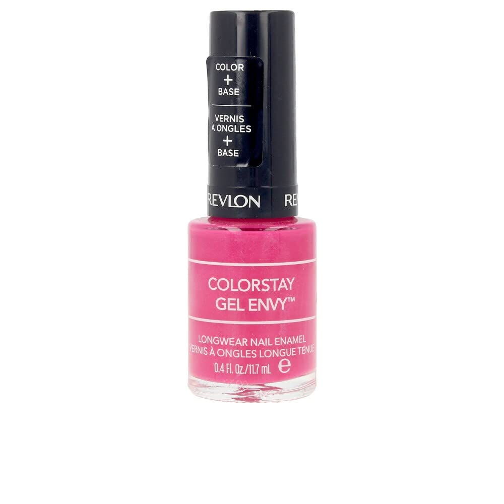 Revlon Nail Polish, ColorStay Gel Envy Nail Polish, Chip Resistant & Longwear Formula, Built-in Base Coat & High Shine Finish, 400 Royal Flush, 0.4 Fl Oz