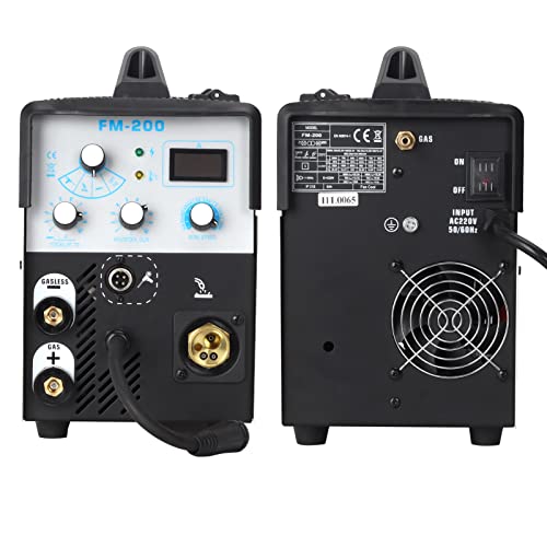 FLARING Aluminum MIG Welder Machine FM200 Welding Equipment 200 Amp