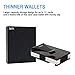 Carbon Fiber Minimalist Wallet for Men - RFID Blocking Credit Card Holder Metal Wallet- Money Clip Slim Front Pocket
