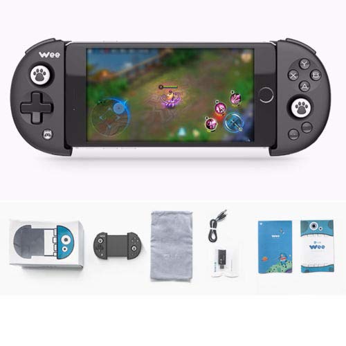 FidgetFidget Wireless Mobile Game Non-Vibration Stretchable Handle Controller Black