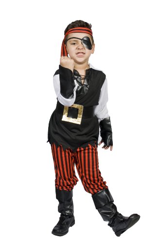 Pirate Halloween Costume, Size S 4,5,6 Years Old, Ahoy Matey! - Image 3