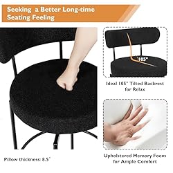 AODAILIHB Swivel Bar Stools Set of 2, Counter