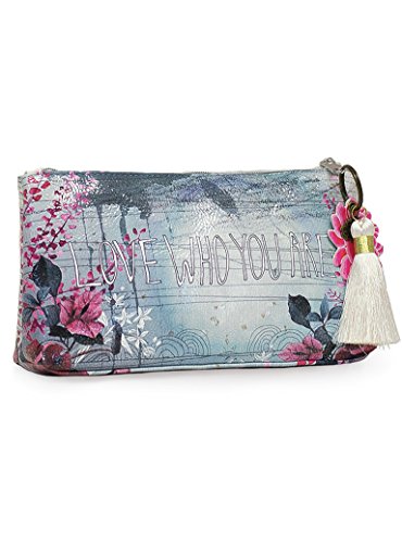 Papaya! Small Tassel Pouch, Fireweed