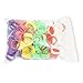 120PCS Poultry Leg Bands Bird Chicks Ducks Clip-on Rings 6 Colors