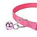 Breakaway Cat Collar Safety with Bell for Kitty 6PCS